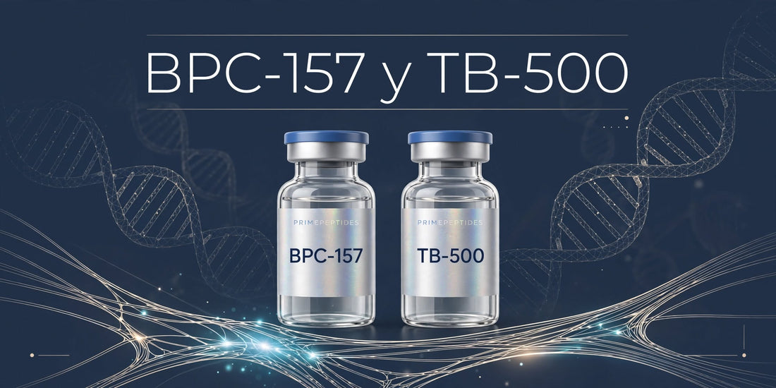 BPC-157 y TB-500: qué dice la investigación sobre el stack de recuperación